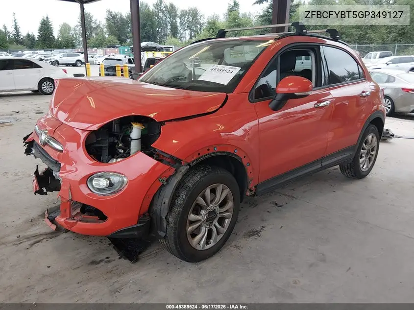 2016 Fiat 500X Easy VIN: ZFBCFYBT5GP349127 Lot: 45389524