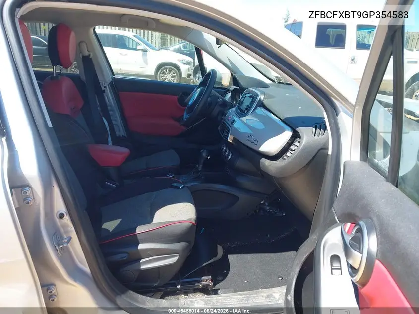 2016 Fiat 500X Easy VIN: ZFBCFXBT9GP354583 Lot: 45455014