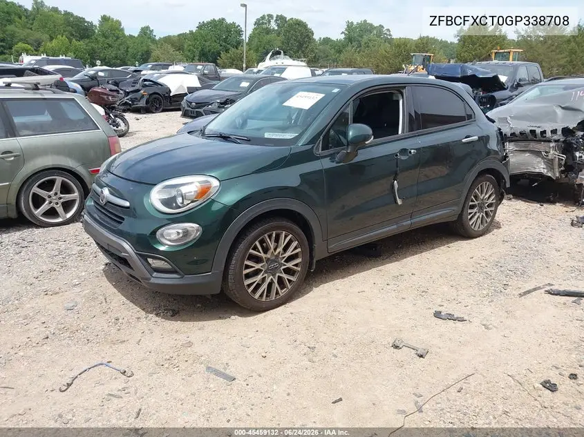 2016 Fiat 500X Trekking VIN: ZFBCFXCT0GP338708 Lot: 45459132