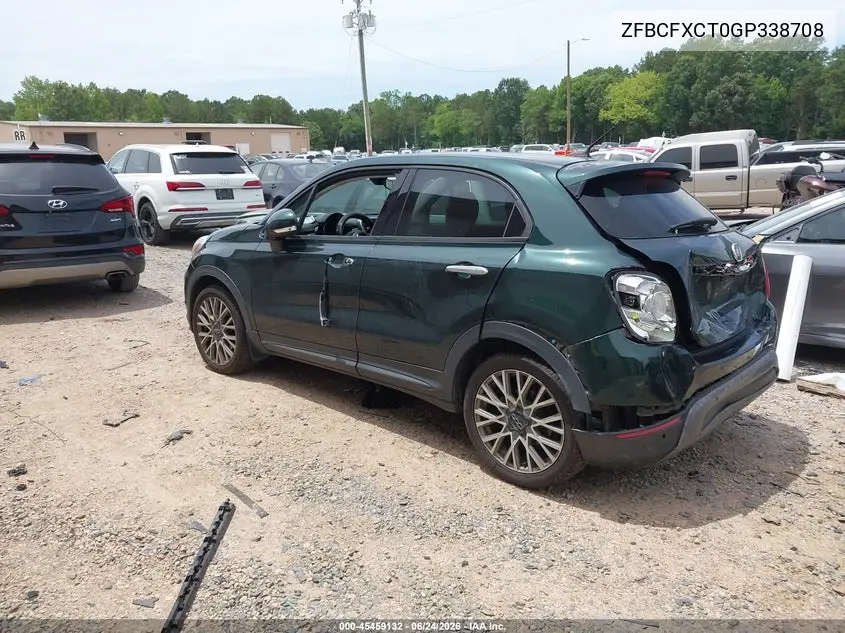 2016 Fiat 500X Trekking VIN: ZFBCFXCT0GP338708 Lot: 45459132