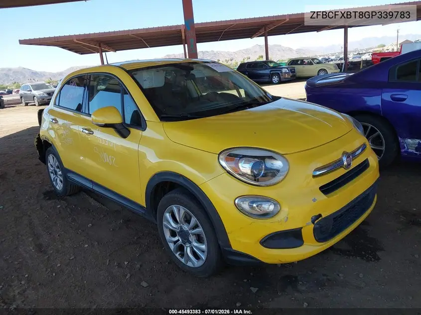 2016 Fiat 500X Easy VIN: ZFBCFXBT8GP339783 Lot: 45493383