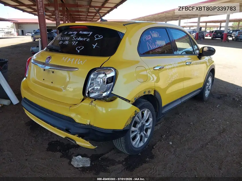 2016 Fiat 500X Easy VIN: ZFBCFXBT8GP339783 Lot: 45493383