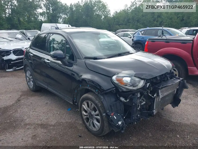 2016 Fiat 500X Easy VIN: ZFBCFXBT1GP465922 Lot: 45530329