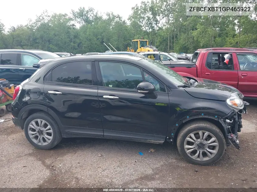 2016 Fiat 500X Easy VIN: ZFBCFXBT1GP465922 Lot: 45530329