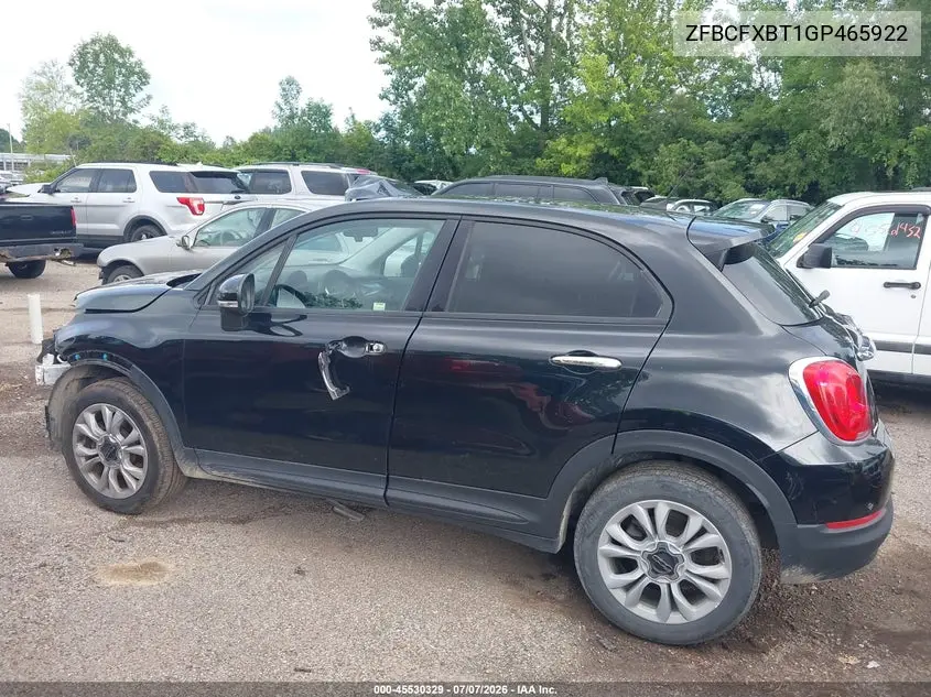 2016 Fiat 500X Easy VIN: ZFBCFXBT1GP465922 Lot: 45530329