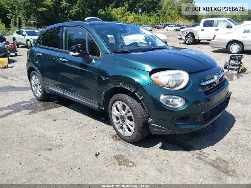 2016 Fiat 500X Easy VIN: ZFBCFXBTXGP388628 Lot: 45541329