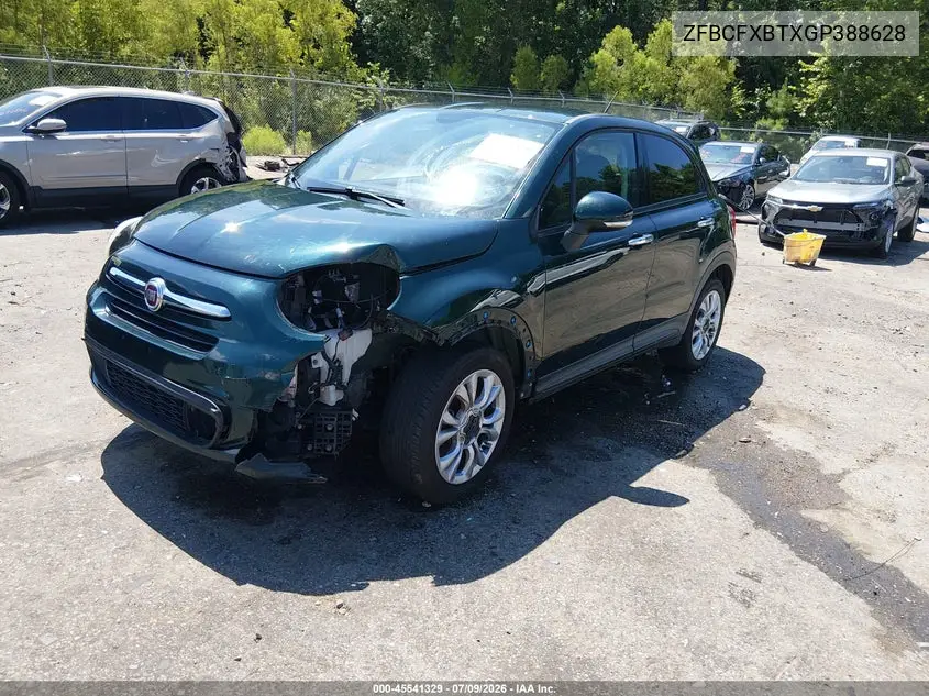 2016 Fiat 500X Easy VIN: ZFBCFXBTXGP388628 Lot: 45541329