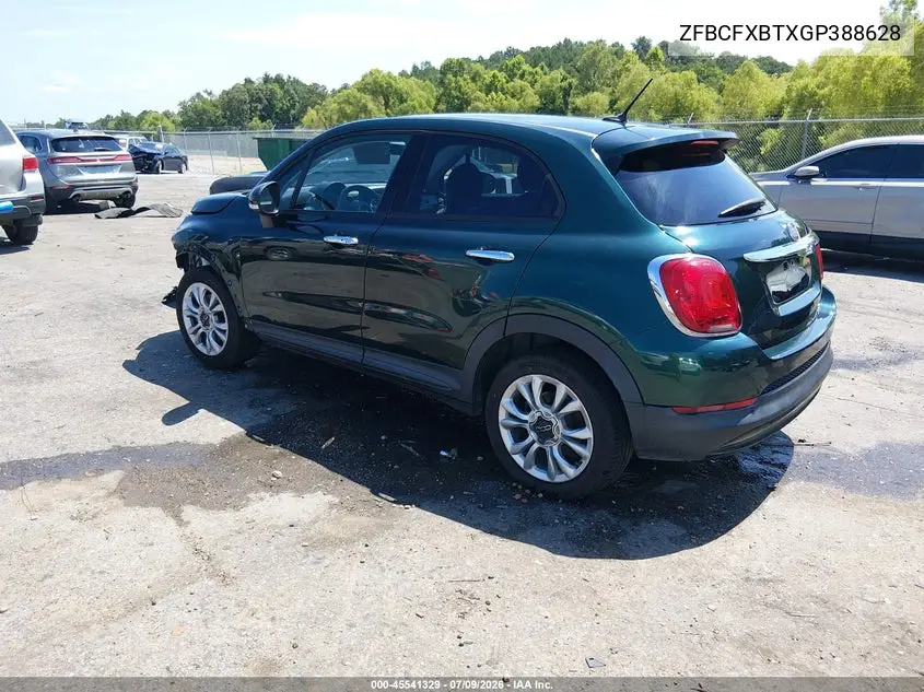 2016 Fiat 500X Easy VIN: ZFBCFXBTXGP388628 Lot: 45541329