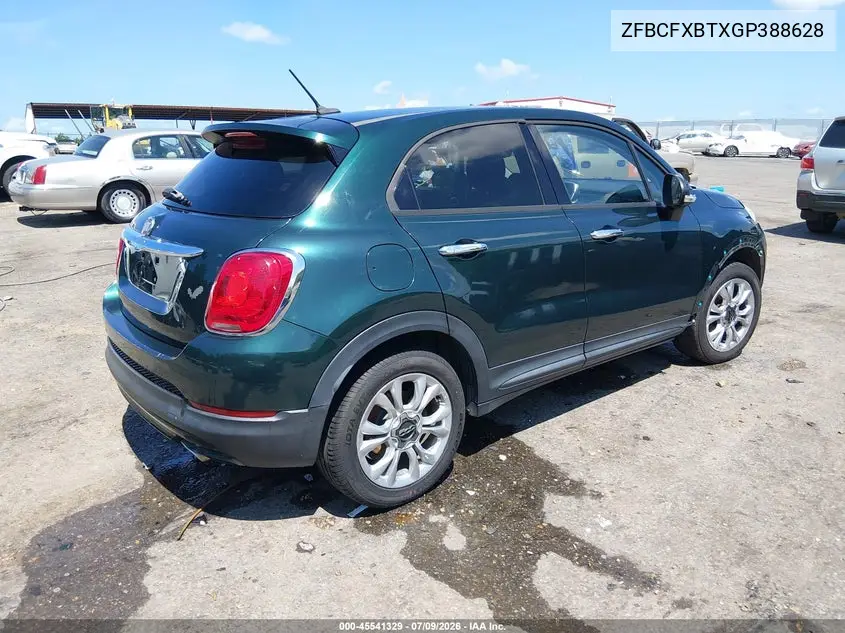 2016 Fiat 500X Easy VIN: ZFBCFXBTXGP388628 Lot: 45541329