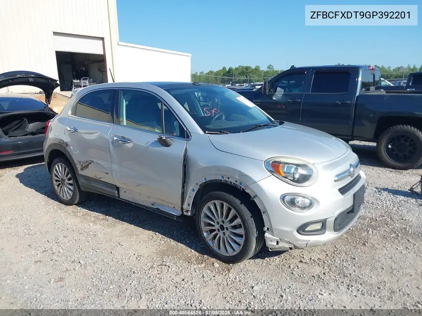 2016 Fiat 500X Lounge VIN: ZFBCFXDT9GP392201 Lot: 45564524