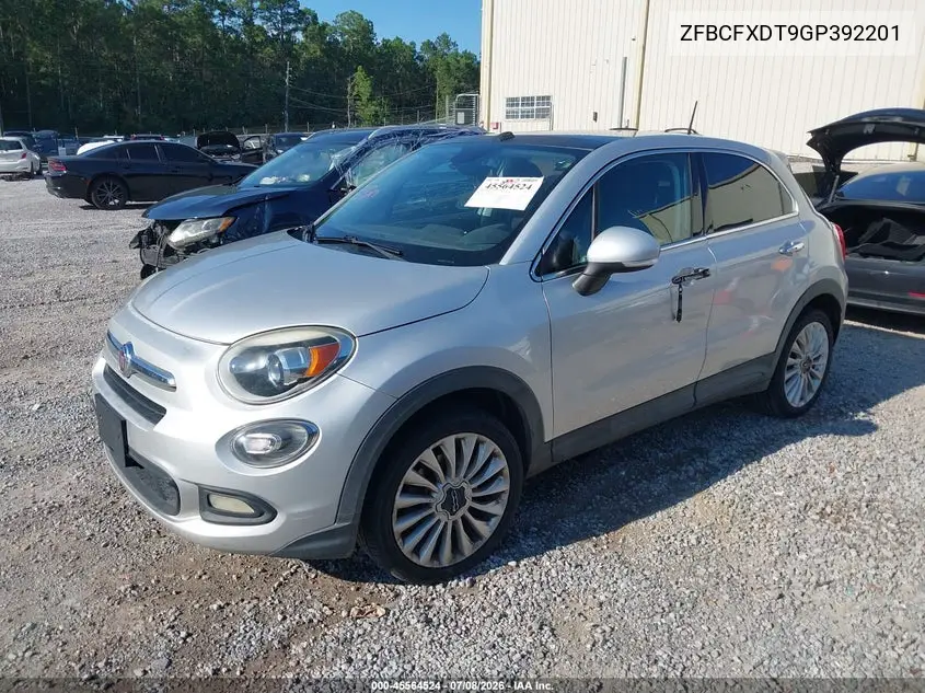 2016 Fiat 500X Lounge VIN: ZFBCFXDT9GP392201 Lot: 45564524