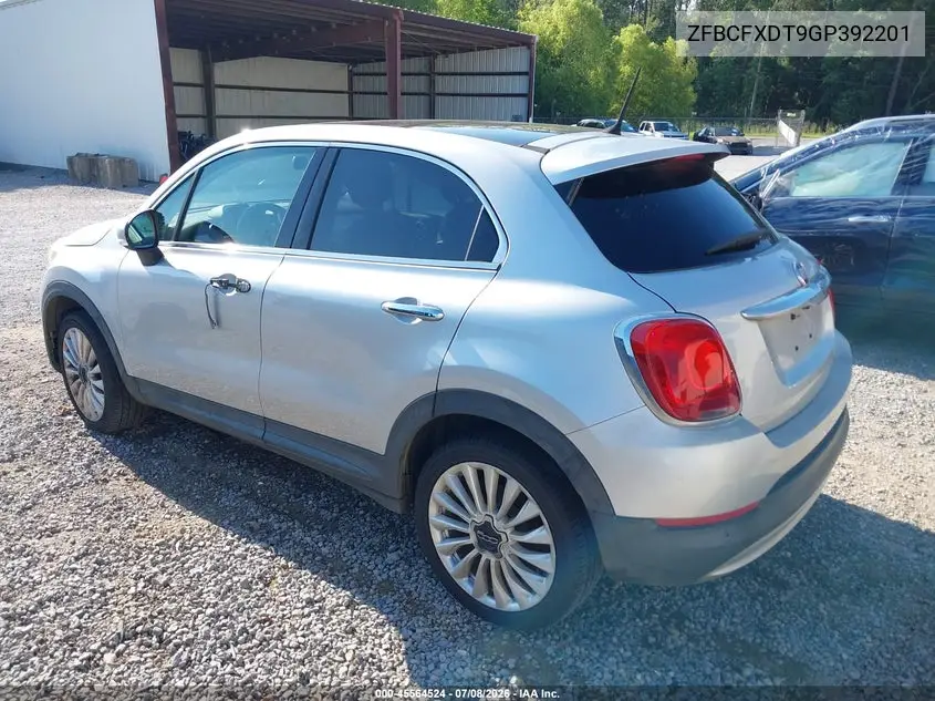 2016 Fiat 500X Lounge VIN: ZFBCFXDT9GP392201 Lot: 45564524