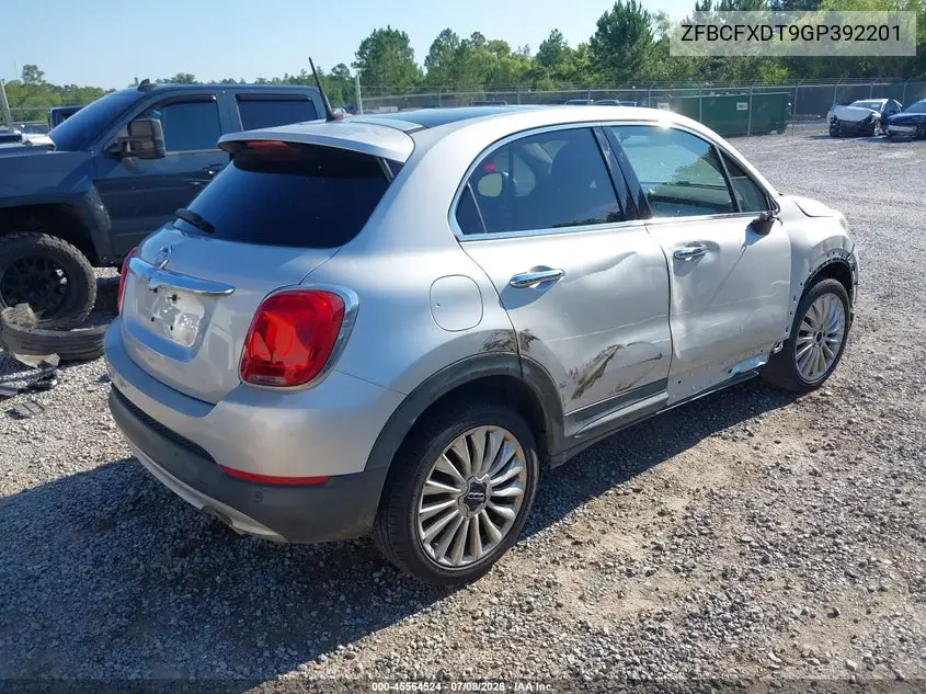 2016 Fiat 500X Lounge VIN: ZFBCFXDT9GP392201 Lot: 45564524
