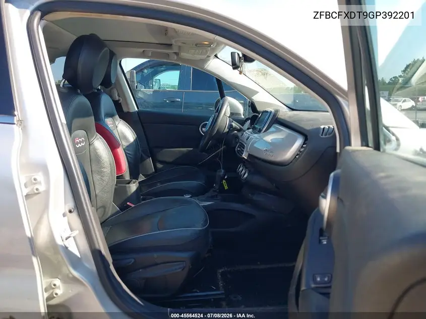 2016 Fiat 500X Lounge VIN: ZFBCFXDT9GP392201 Lot: 45564524