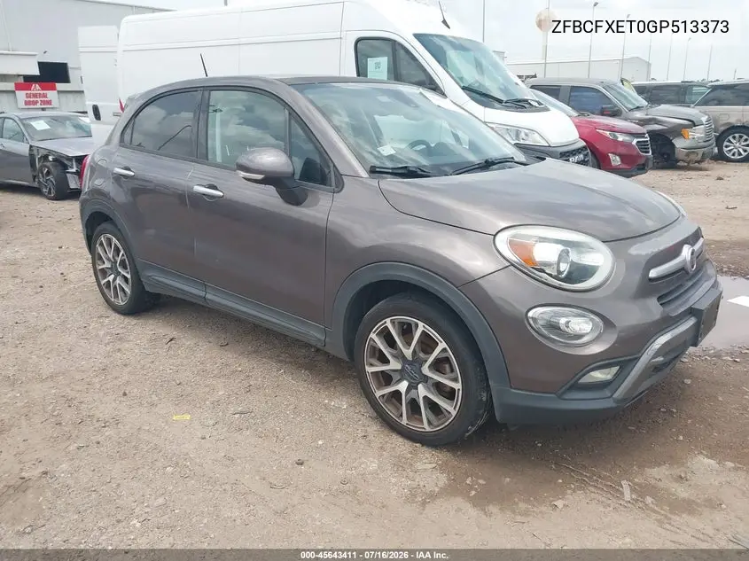 2016 Fiat 500X Trekking Plus VIN: ZFBCFXET0GP513373 Lot: 45643411