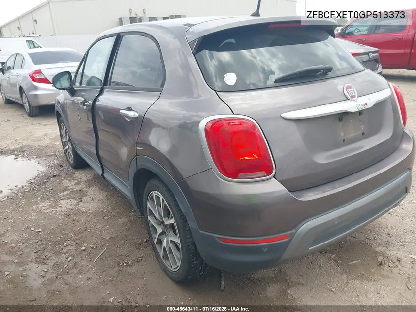 2016 Fiat 500X Trekking Plus VIN: ZFBCFXET0GP513373 Lot: 45643411