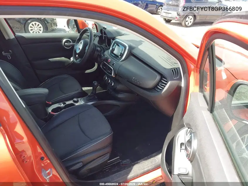 2016 Fiat 500X Trekking VIN: ZFBCFYCT8GP366809 Lot: 45668524