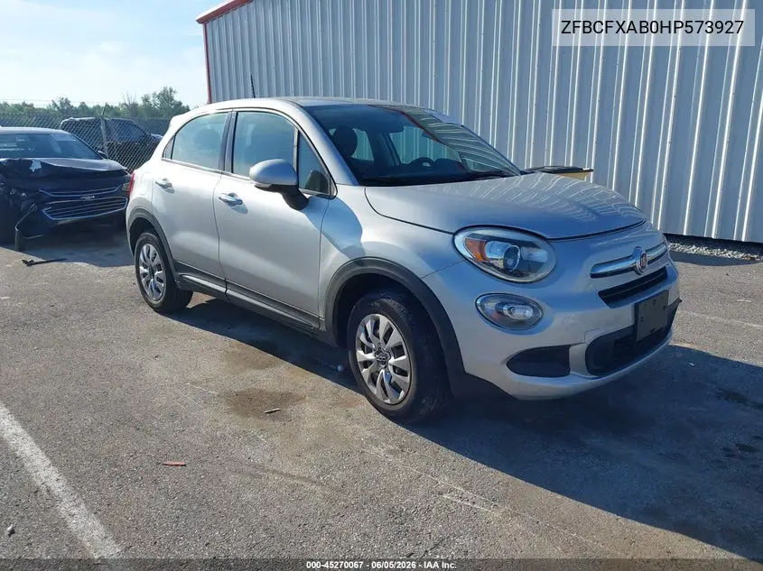 2017 Fiat 500X Pop Fwd VIN: ZFBCFXAB0HP573927 Lot: 45270067