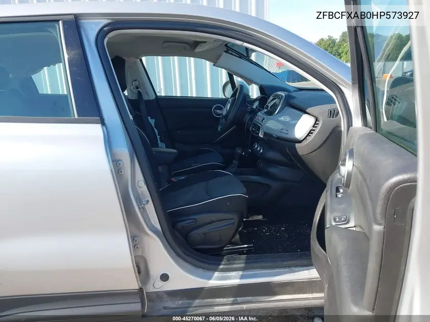 2017 Fiat 500X Pop Fwd VIN: ZFBCFXAB0HP573927 Lot: 45270067