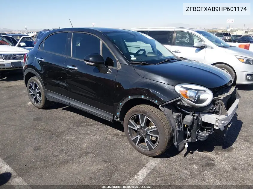 2017 Fiat 500X Pop Fwd VIN: ZFBCFXAB9HP601174 Lot: 45306438