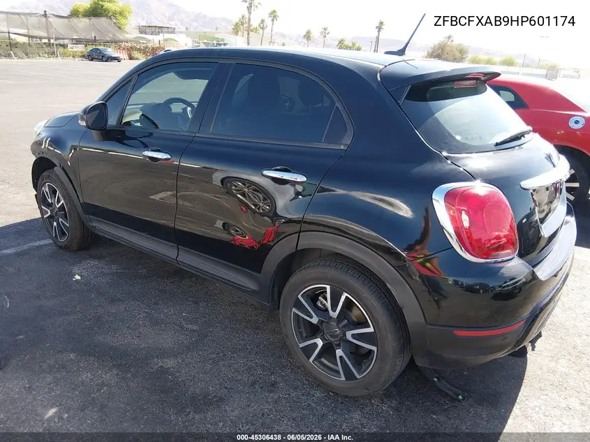 2017 Fiat 500X Pop Fwd VIN: ZFBCFXAB9HP601174 Lot: 45306438