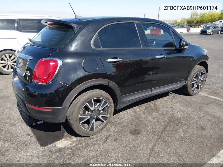 2017 Fiat 500X Pop Fwd VIN: ZFBCFXAB9HP601174 Lot: 45306438