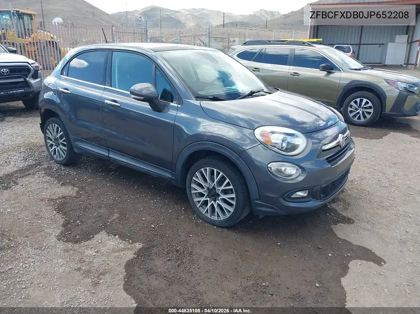 2018 Fiat 500X Lounge Fwd VIN: ZFBCFXDB0JP652208 Lot: 44835108