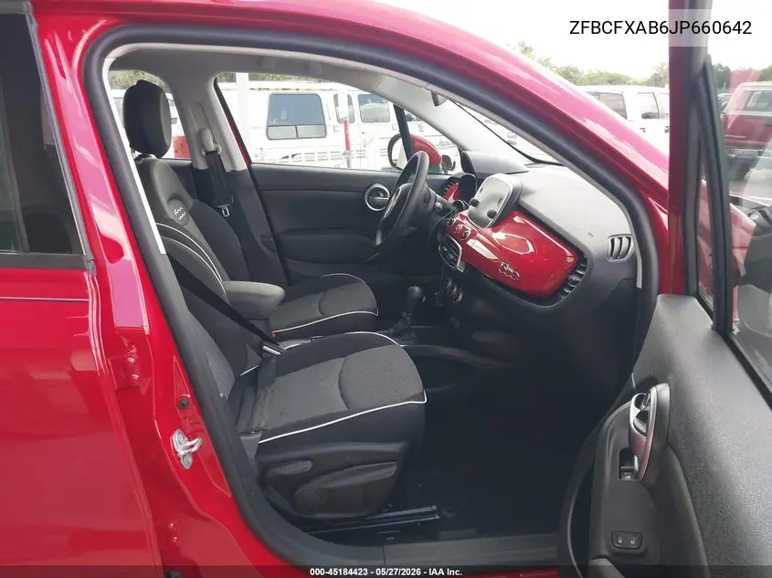 2018 Fiat 500X Pop Fwd VIN: ZFBCFXAB6JP660642 Lot: 45184423