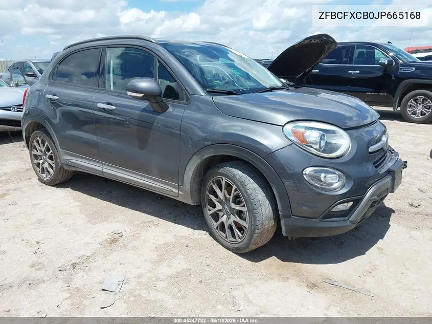 2018 Fiat 500X Trekking Fwd VIN: ZFBCFXCB0JP665168 Lot: 45347782
