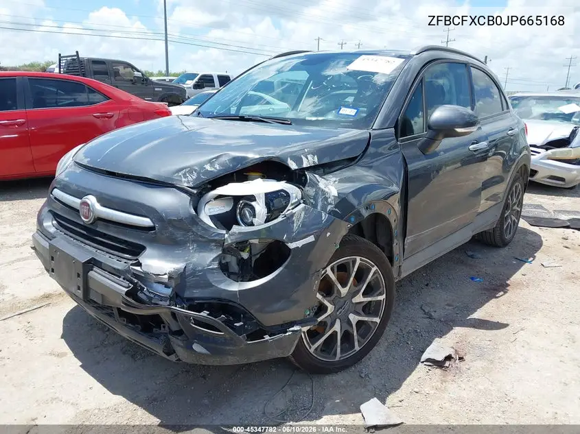 2018 Fiat 500X Trekking Fwd VIN: ZFBCFXCB0JP665168 Lot: 45347782