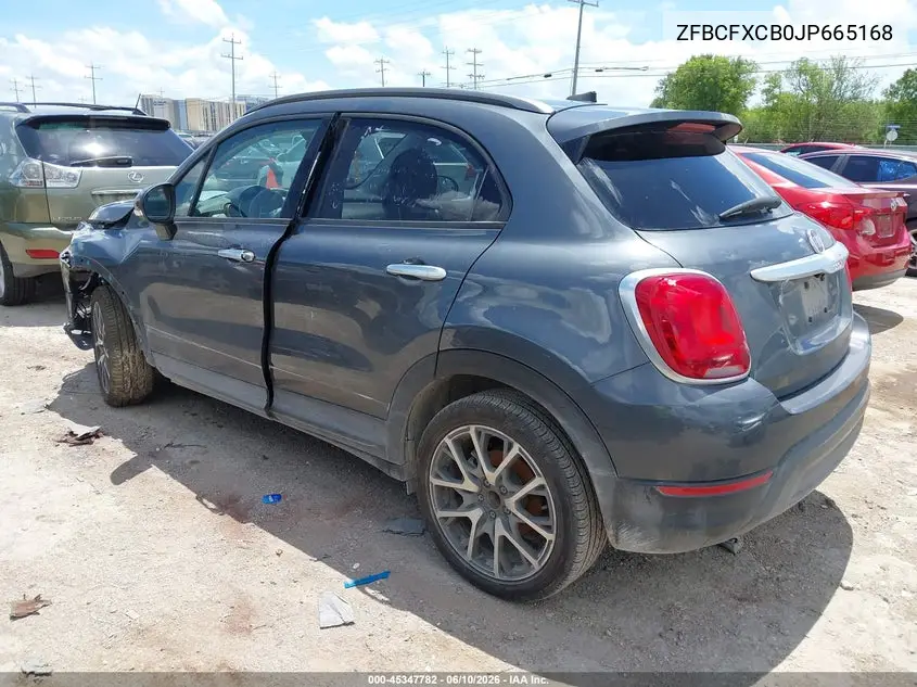 2018 Fiat 500X Trekking Fwd VIN: ZFBCFXCB0JP665168 Lot: 45347782