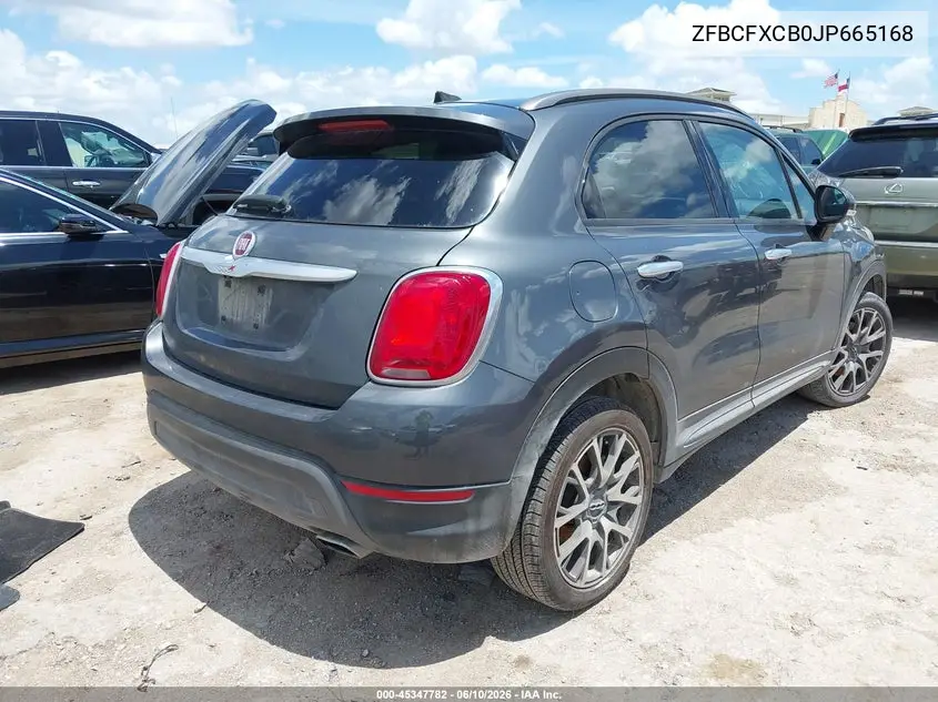 2018 Fiat 500X Trekking Fwd VIN: ZFBCFXCB0JP665168 Lot: 45347782