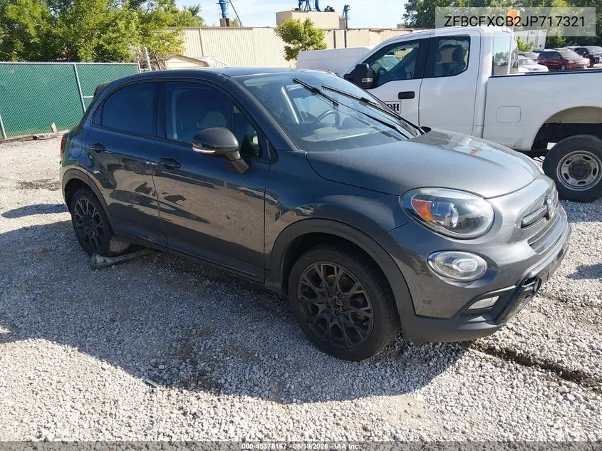 2018 Fiat 500X Urbana Fwd VIN: ZFBCFXCB2JP717321 Lot: 45376167