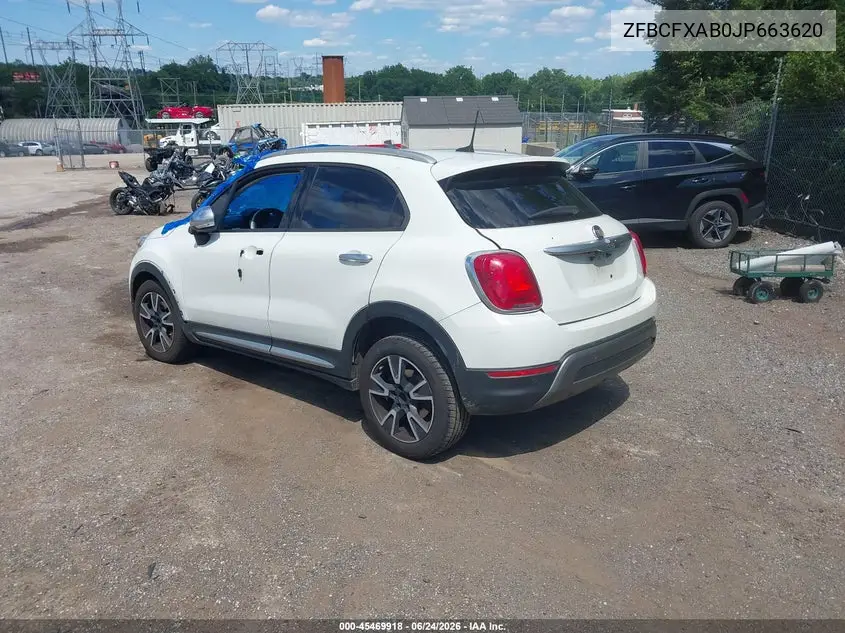 2018 Fiat 500X Pop Fwd VIN: ZFBCFXAB0JP663620 Lot: 45469918