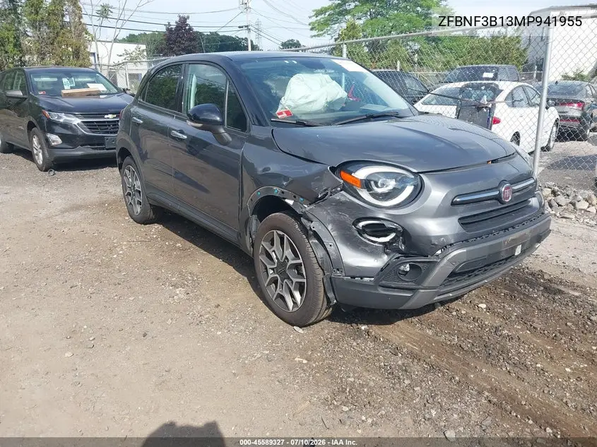 2021 Fiat 500X Trekking Awd VIN: ZFBNF3B13MP941955 Lot: 45589327