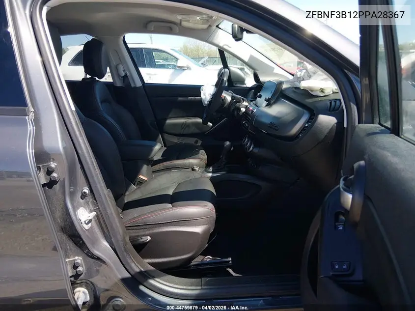 2023 Fiat 500X Sport Awd VIN: ZFBNF3B12PPA28367 Lot: 44759879