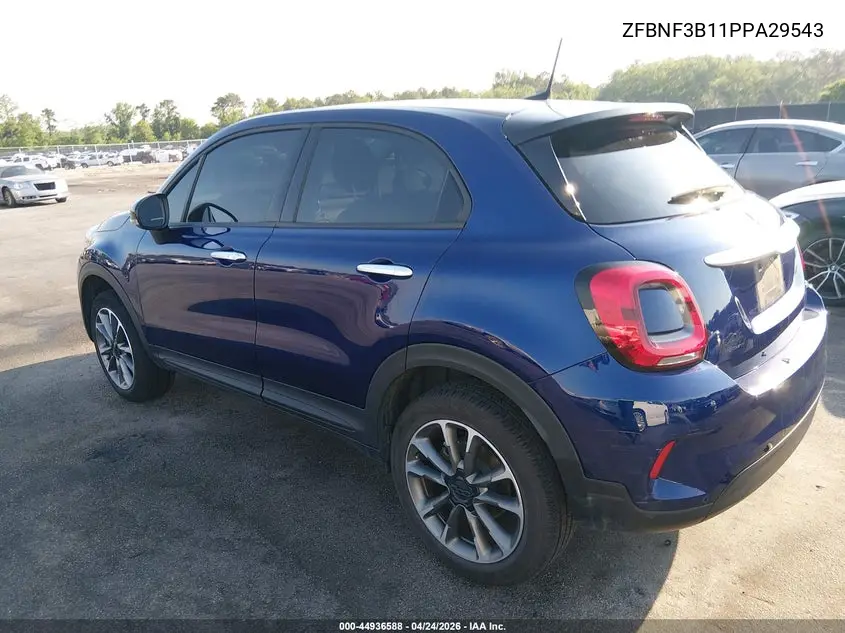 2023 Fiat 500X Pop Awd VIN: ZFBNF3B11PPA29543 Lot: 44936588