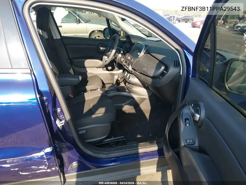 2023 Fiat 500X Pop Awd VIN: ZFBNF3B11PPA29543 Lot: 44936588