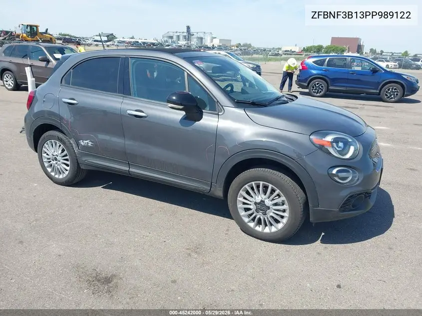 2023 Fiat 500X Pop Awd VIN: ZFBNF3B13PP989122 Lot: 45242000