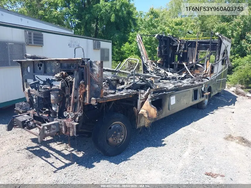 2006 Ford F550 Super Duty Stripped Chass VIN: 1F6NF53Y960A03753 Lot: 45270535