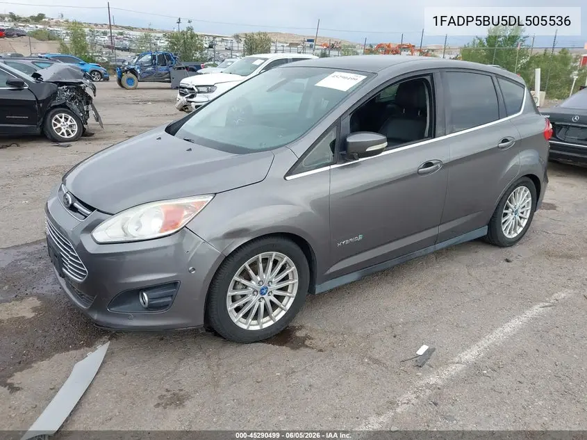 2013 Ford C-Max Hybrid Sel VIN: 1FADP5BU5DL505536 Lot: 45290499