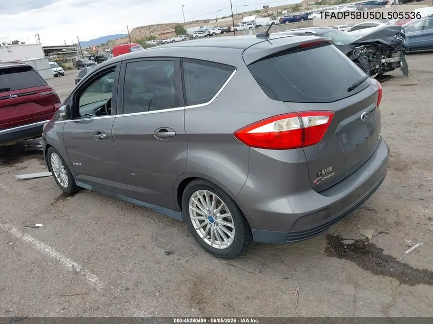 2013 Ford C-Max Hybrid Sel VIN: 1FADP5BU5DL505536 Lot: 45290499