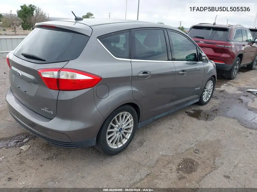 2013 Ford C-Max Hybrid Sel VIN: 1FADP5BU5DL505536 Lot: 45290499