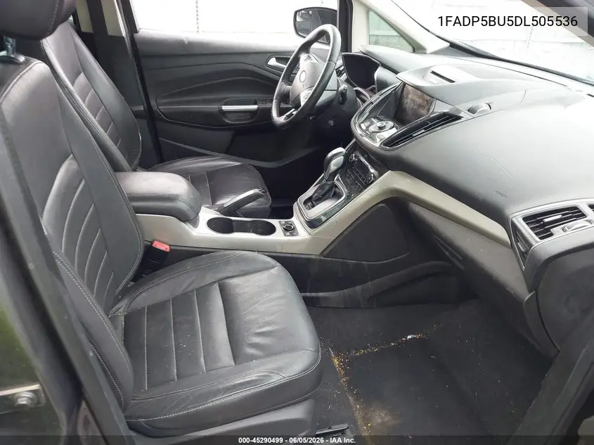 2013 Ford C-Max Hybrid Sel VIN: 1FADP5BU5DL505536 Lot: 45290499