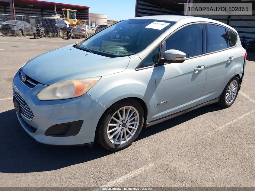2013 Ford C-Max Hybrid Se VIN: 1FADP5AU7DL502865 Lot: 45306367
