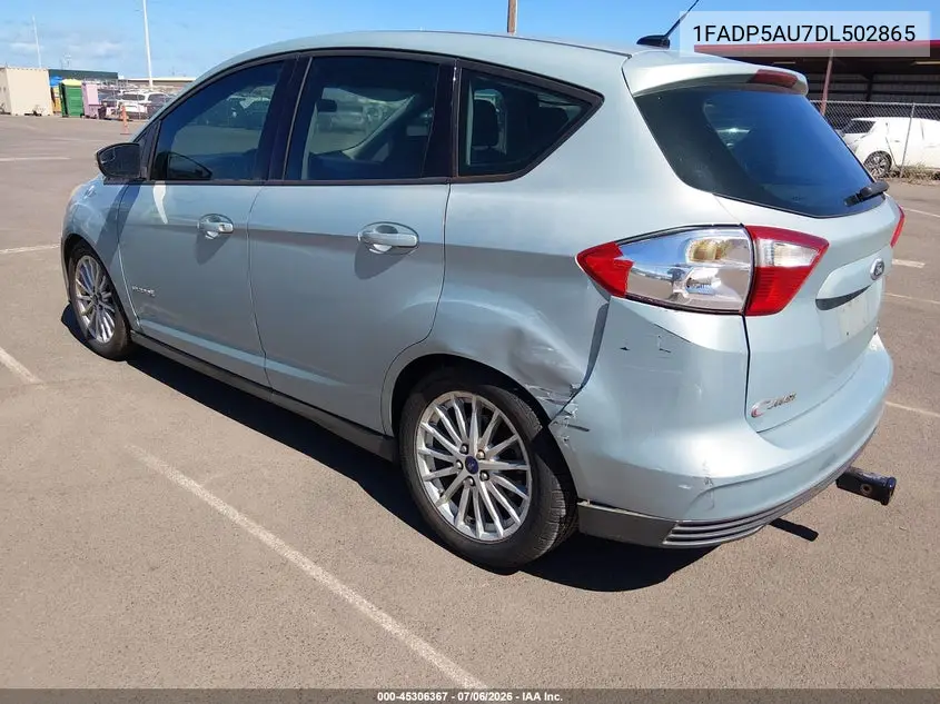 2013 Ford C-Max Hybrid Se VIN: 1FADP5AU7DL502865 Lot: 45306367