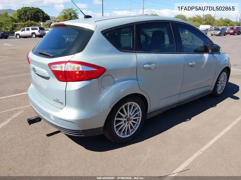 2013 Ford C-Max Hybrid Se VIN: 1FADP5AU7DL502865 Lot: 45306367