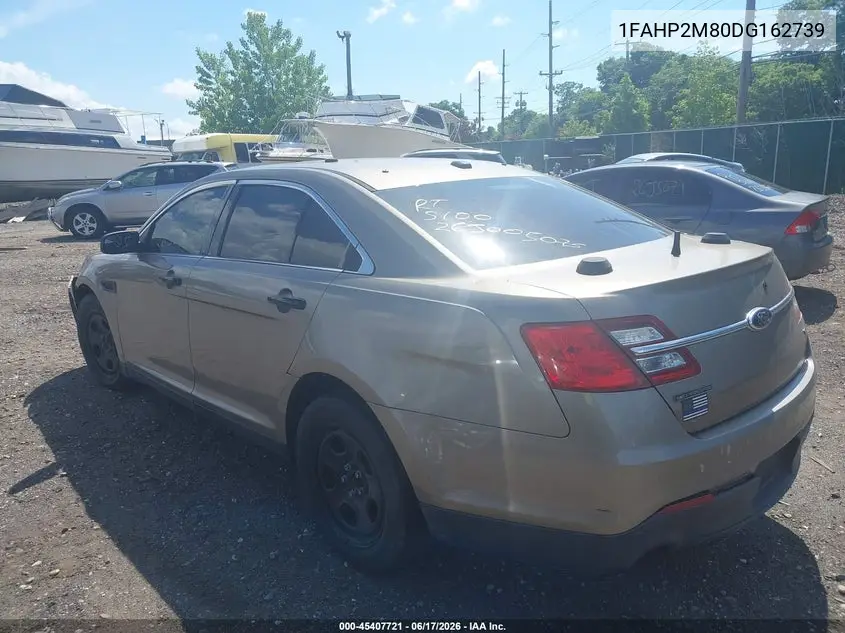 2013 Ford Police Interceptor VIN: 1FAHP2M80DG162739 Lot: 45407721