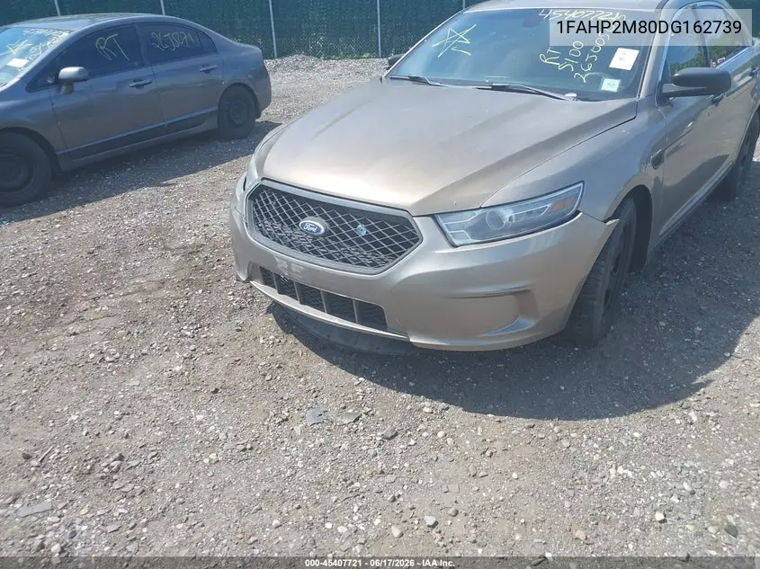 2013 Ford Police Interceptor VIN: 1FAHP2M80DG162739 Lot: 45407721