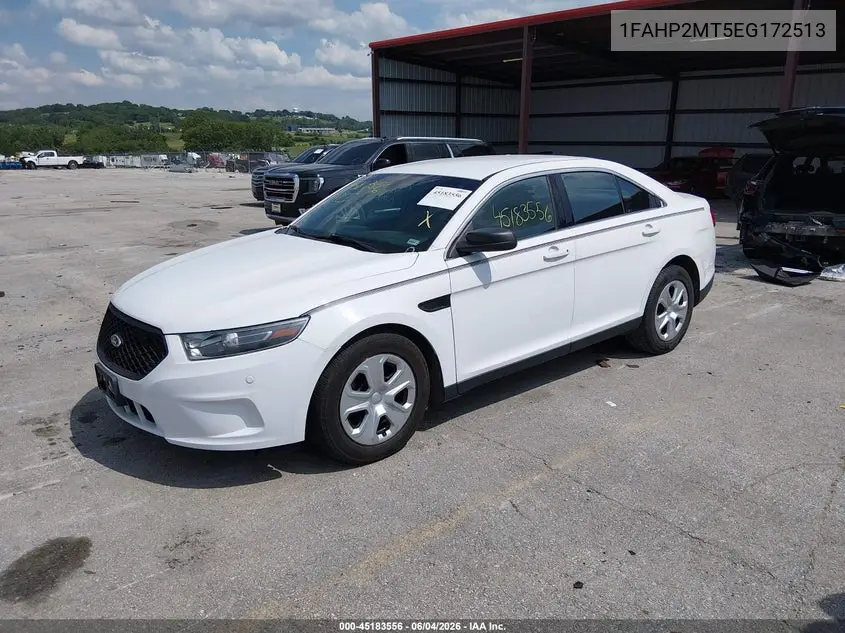 2014 Ford Police Interceptor VIN: 1FAHP2MT5EG172513 Lot: 45183556